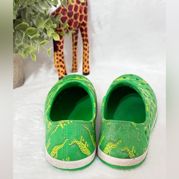 Cat&Jack Kids Size 7 Alligator Print Green - Picture 7 of 9